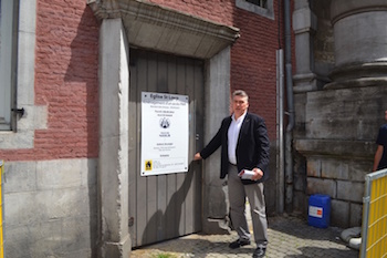 Eglise Saint-Loup : l'accès PMR