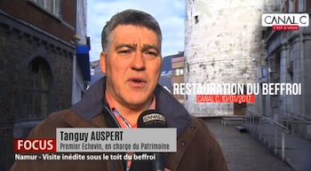 Le Beffroi de Namur : comme vous ne l'avez jamais vu !