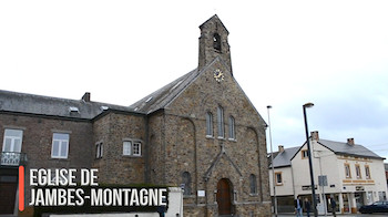 Eglise de Jambes-Montagne : l'église rafraîchie pour Noël