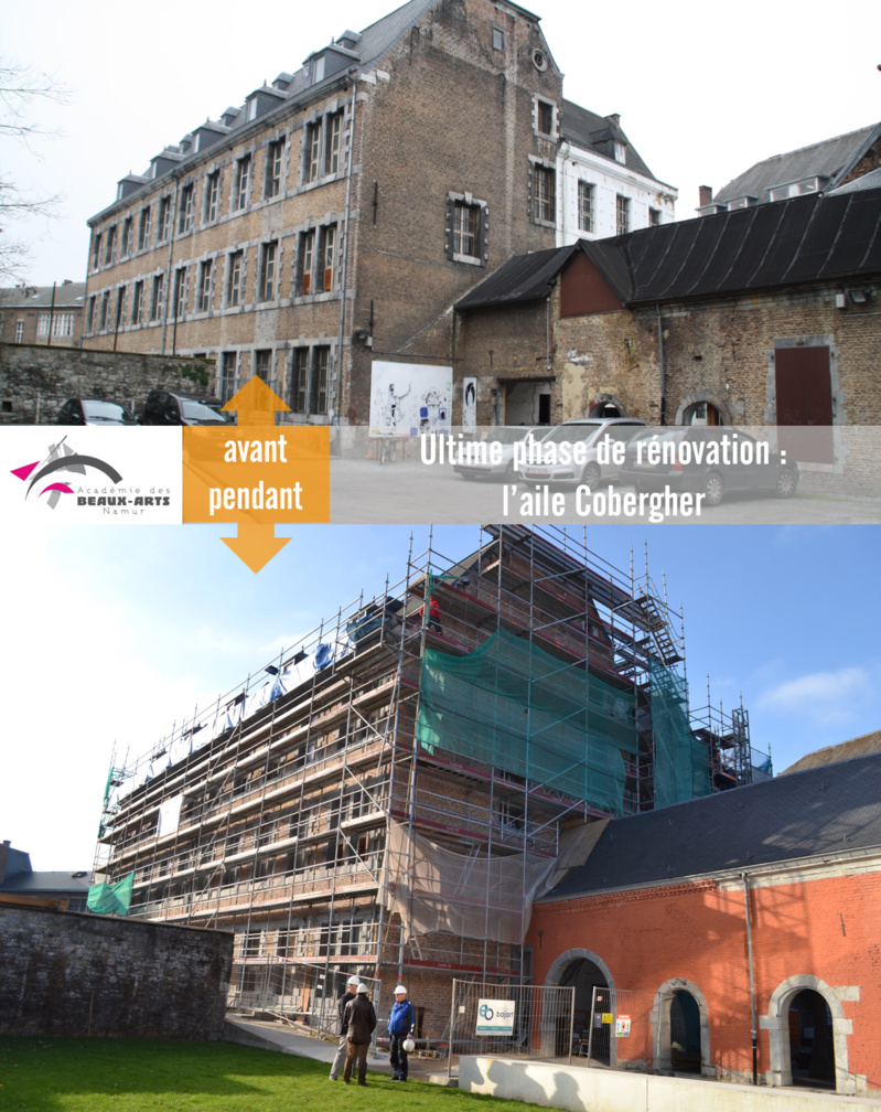 Académie des Beaux-Arts : les subsides pour la phase 3ter Académie des Beaux-Arts : les subsides pour la phase 3ter