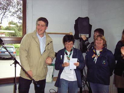 Remise des clés à la 24e unité Grands Feux de Saint-Servais