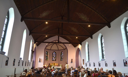 L'église Sainte Apolline de Wartet