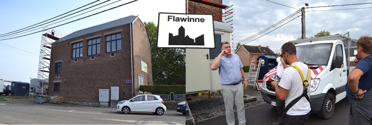 Flawinne : l'école communale Flawinne : l'école communale