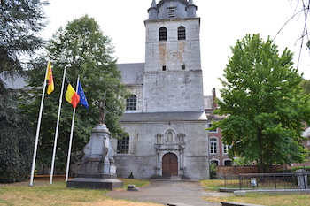 Malonne : l'église Saint Berthuin