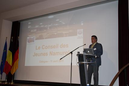 Le Conseil des Jeunes Namurois mis à l'honneur à Cologne