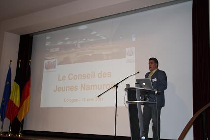 Le Conseil des Jeunes Namurois mis à l'honneur à Cologne Le Conseil des Jeunes Namurois mis à l'honneur à Cologne