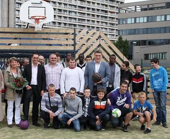 Espace Multisports de Basse-Enhaive: une inauguration joyeuse