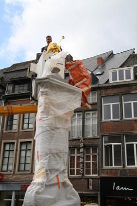 La Statue de l'Ange et les 1001 feuilles d’or…