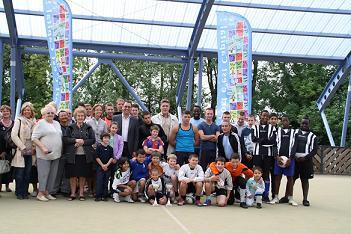 L’Espace Multisports couvert de l’Hastedon: convivialité et respect de l’espace public