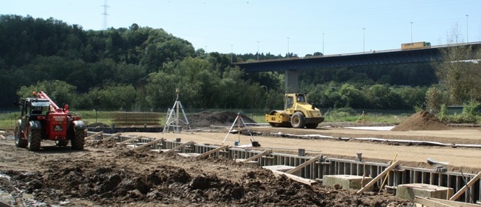 Hall des Sports de Beez: les travaux ont débutés