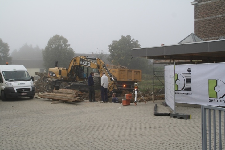 Andoy: le chantier de la nouvelle école a bien débuté Andoy: le chantier de la nouvelle école a bien débuté