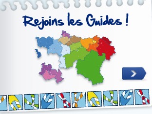 Cliquez sur le logo pour visiter le site www.guides.be