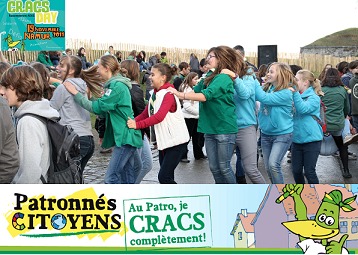 Beau succès du PATRO CRACS DAY 2011 à Namur
