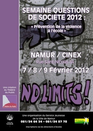 Semaine "Questions de Société 2012:                               prévention de la violence à l’école"