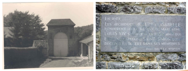 Wépion : le Portail de la Marlagne restauré Wépion : le Portail de la Marlagne restauré