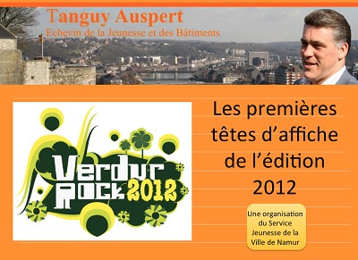 Verdur Rock 2012: les premières têtes d'affiche de l'édition 2012