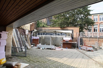 Salzinnes, Ecole Communale rue Juppin n°3: le chantier à l'été 2011 Salzinnes, Ecole Communale rue Juppin n°3: le chantier à l'été 2011