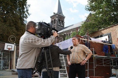 Salzinnes, Ecole Communale rue Juppin n°3: aux JT de RTL et de la RTBF