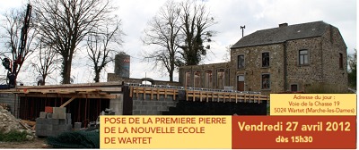 Wartet, bientot la nouvelle école Wartet, bientot la nouvelle école