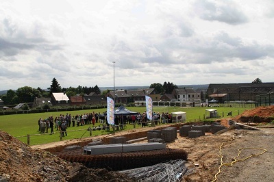 Wartet: nouveaux vestiaires et nouvelle buvette pour le club de football