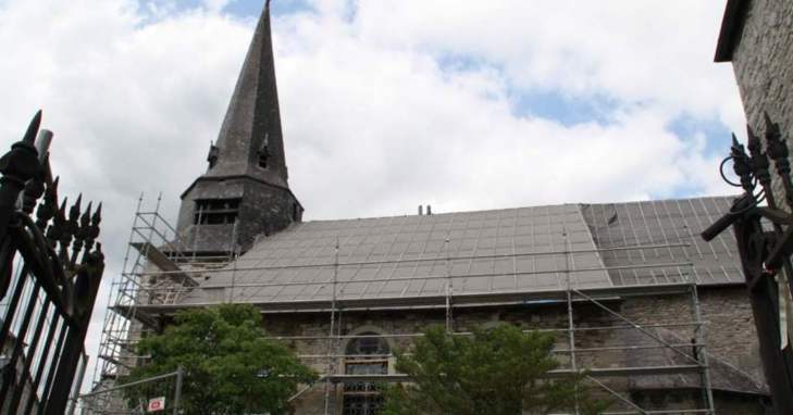 Dave, l'église Saint-Martin fait peau neuve