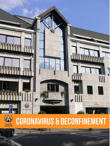 Ville de Namur : stratégie de déconfinement