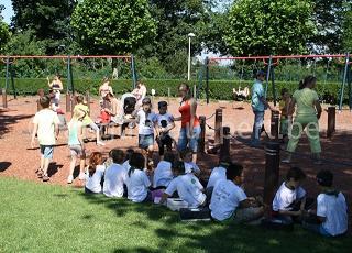 Beau succès pour la Fête de fin de plaines de vacances 2012