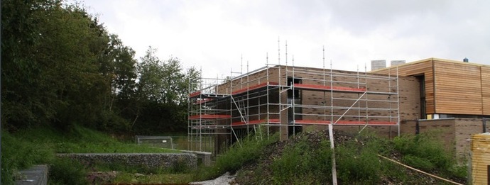 Naninne: le chantier de la Salle Polyvalente Naninne: le chantier de la Salle Polyvalente