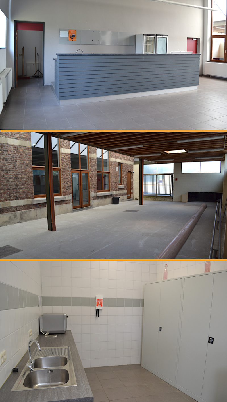 Flawinne : Rénovation de la Salle Al Volee