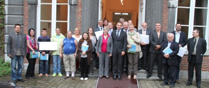 Namur Territoire de la Mémoire: remise des Prix à la Province