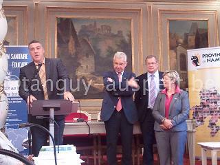 Namur Territoire de la Mémoire: remise des Prix à la Province Namur Territoire de la Mémoire: remise des Prix à la Province