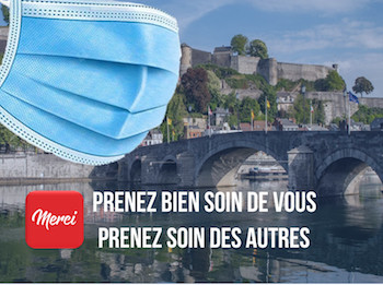 Namur : masque obligatoire dans la Corbeille et ailleurs Namur : masque obligatoire dans la Corbeille et ailleurs