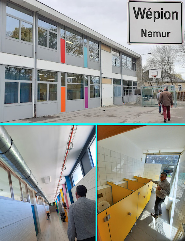 Ecole de Wépion : un investissement conséquent Ecole de Wépion : un investissement conséquent