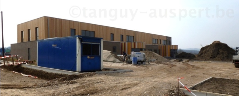 Le chantier de la crèche sur le plateau de Bellevue Le chantier de la crèche sur le plateau de Bellevue