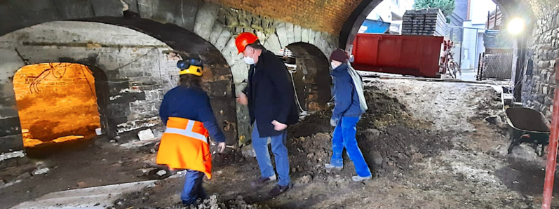 Halle al Chair : fouilles de l'AWAP Halle al Chair : fouilles de l'AWAP