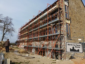 Ecole Communale de Wartet: le chantier se poursuit !