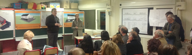 Loyers: le nouveau projet d'Ecole Communale à l'enquète publique Loyers: le nouveau projet d'Ecole Communale à l'enquète publique