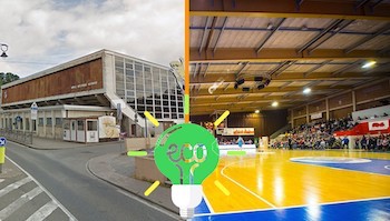 Saint-Servais : nouveau parquet et nouvel éclairage pour le Hall Octave Henry Saint-Servais : nouveau parquet et nouvel éclairage pour le Hall Octave Henry