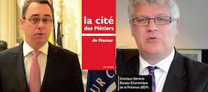 Importants soutiens pour la Cité des Métiers de Namur Importants soutiens pour la Cité des Métiers de Namur