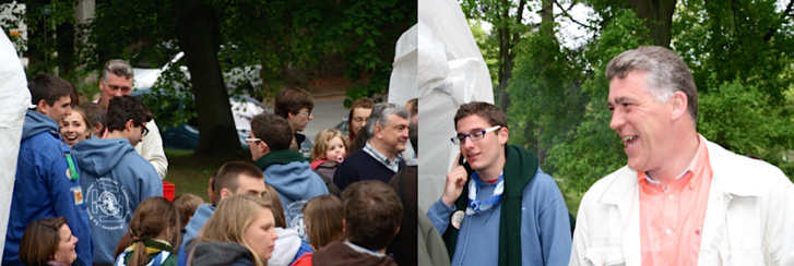 Visites aux Mouvements de Jeunesse Visites aux Mouvements de Jeunesse