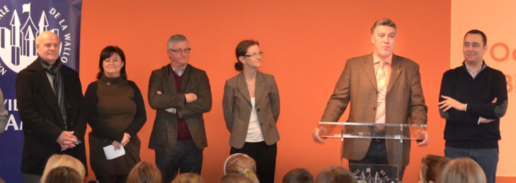 Inauguration de l'Ecole de Wartet