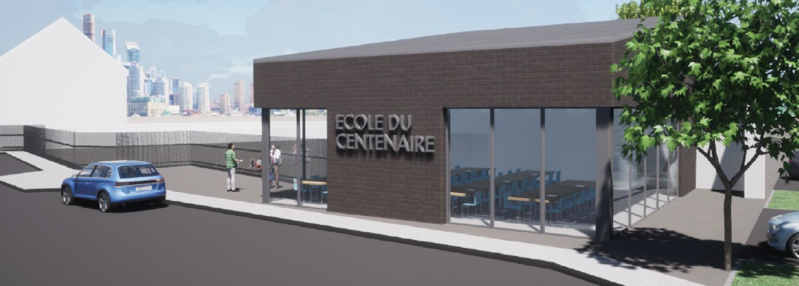 Ecole de Bouge Centenaire : 4 nouvelles classes + 1 réfectoire