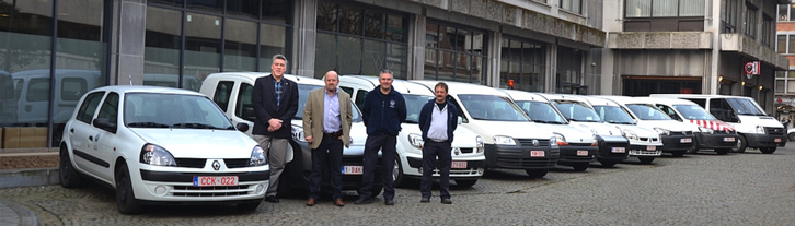 Le Pôle des véhicules partagés de la Ville de Namur a 10 ans Le Pôle des véhicules partagés de la Ville de Namur a 10 ans
