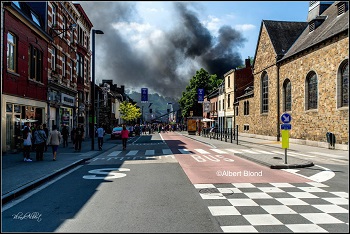 Incendie à Jambes : travail exceptionnel des pompiers Incendie à Jambes : travail exceptionnel des pompiers