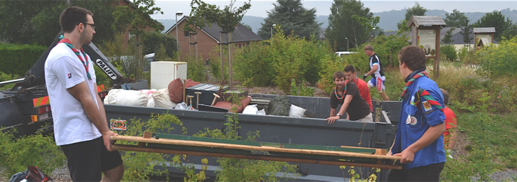 Le Service des Bâtiments roule pour les mouvements de jeunesse ! Le Service des Bâtiments roule pour les mouvements de jeunesse !