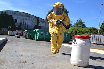 La zone NAGE : prête en cas d'accidents chimiques