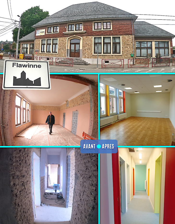 Ecole communale de Flawinne : 2 nouvelles classes bientôt accessibles Ecole communale de Flawinne : 2 nouvelles classes bientôt accessibles