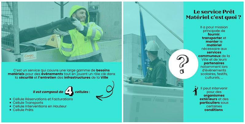 Le Service Prêt Matériel 