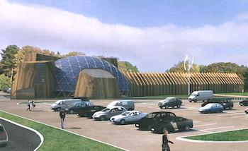 Le Pavillon de l'Expo Universelle à Namur