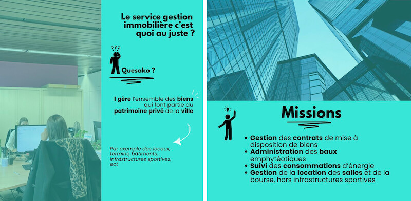 Le Service Gestion Immobilière